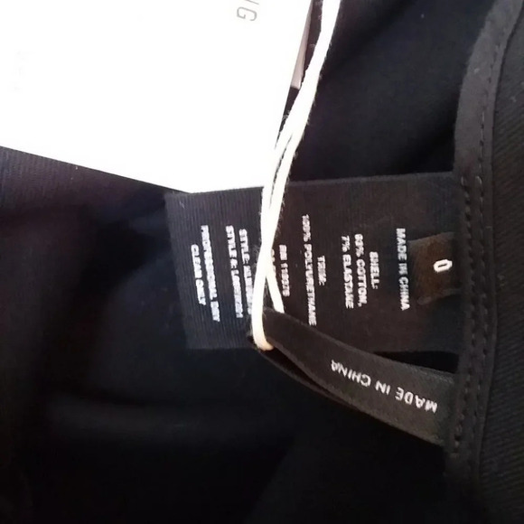 Helmut Lang Belted Leather Panel Slim Pants - Picture 5 of 5